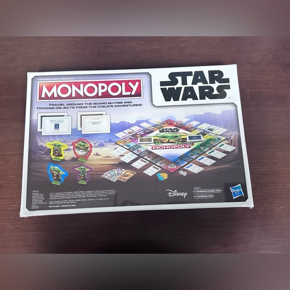Monopoly Star Wars The Mandalorian Edition Board Game Factory Sealed - Picture 2 of 4